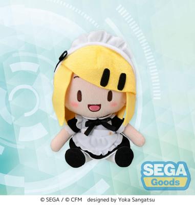 Hatsune Miku: Project DIVA Arcade Future Tone Fuwa Petit Plush Figure Kagamine Rin Maid Ver. (EX) 16 cm
