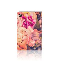 Samsung Galaxy Tab A8 2021/2022 Tablet Cover Bosje Bloemen - thumbnail