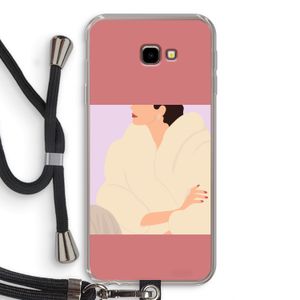 Cosy: Samsung Galaxy J4 Plus Transparant Hoesje met koord