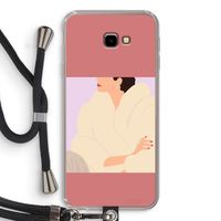 Cosy: Samsung Galaxy J4 Plus Transparant Hoesje met koord