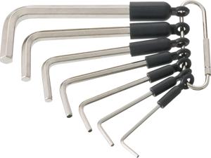 HAZET Set met haakse schroevendraaiers 2100/7R · Binnen-zeskant-profiel · 7-delig · 2 · 2,5 · 3 · 4 · 5 · 6 · 8