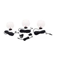 Multibright Float drijvende lichtbol LED transparante bollen set a 3 - Ubbink