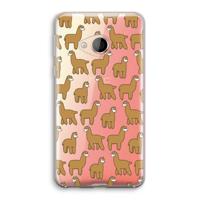 Alpacas: HTC U Play Transparant Hoesje