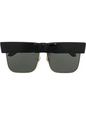 Linda Farrow lunettes de soleil carrées Rosalie - Noir