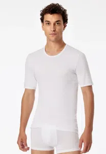 Schiesser heren T-Shirt Rib - Feinrib Original