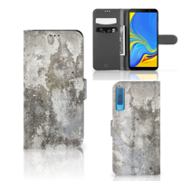 Samsung Galaxy A7 (2018) | Bookcase | Beton Print