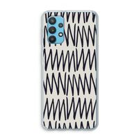 Marrakech Zigzag: Samsung Galaxy A32 4G Transparant Hoesje