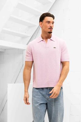 Lacoste Classic Fit Polo Heren Roze - Maat M - Kleur: Roze | Soccerfanshop