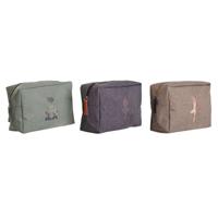 Reistasje DKD Home Decor Bruin Groen Bordeaux 20 x 8 x 14 cm