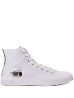 Karl Lagerfeld baskets montantes Kampus Max - Blanc - thumbnail