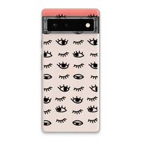 Eye pattern #2: Google Pixel 6 Transparant Hoesje