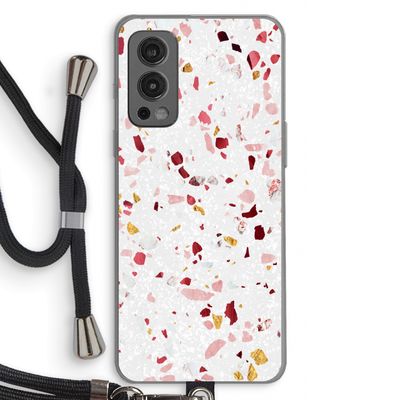Terrazzo N°9: OnePlus Nord 2 5G Transparant Hoesje met koord