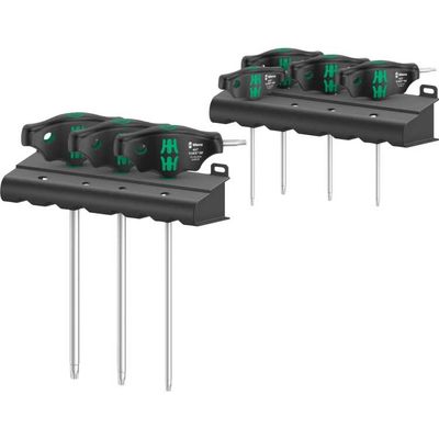 Wera 467/7 TORX HF-set 1 kruiskopschroevendraaier + rek, 7 stuks