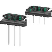 Wera 467/7 TORX HF-set 1 kruiskopschroevendraaier + rek, 7 stuks schroevendraaier met holdingfunctie