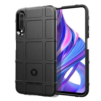 Volledige dekking schokbestendig TPU Case voor Huawei Honor 9X (zwart)