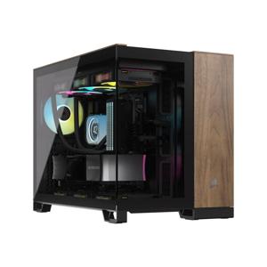 Corsair CC-9011286-WW Midi-tower PC-behuizing Zwart, Walnoot