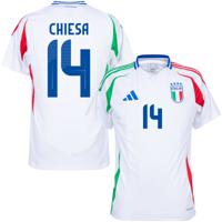 Italië Shirt Uit 2024-2025 + Chiesa 14