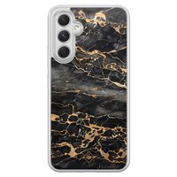 Samsung Galaxy A54 hybride hoesje - Marmer grijs brons
