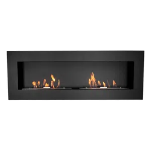 Murus 1600 - Black
- ScandiFlames 
- Kleur: Zwart  
- Afmeting: 160 cm x 55 cm x 16,5 cm