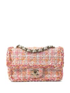 CHANEL Pre-Owned sac porté épaule à rabat (2019) - Rose