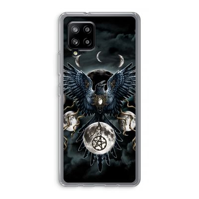 Sinister Wings: Samsung Galaxy A42 5G Transparant Hoesje