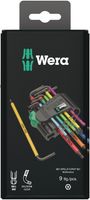 Wera 967 SPKL/9 TORX® BO Multicolour Stiftsleutelset, BlackLaser, 9 -delig - 1 stuk(s) - 05073599001 - thumbnail