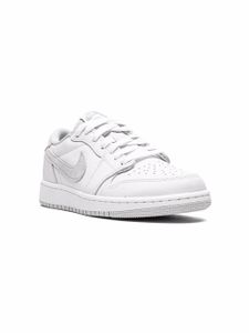 Jordan Kids baskets Air Jordan 1 Low OG 'Neutral Grey' - Blanc