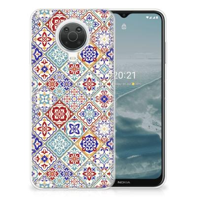Nokia G20 | G10 | TPU | Siliconen hoesje | Tiles Color Nokia G20 | G10 | TPU | Siliconen hoesje | Tiles Color