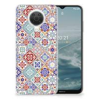 Nokia G20 | G10 | TPU | Siliconen hoesje | Tiles Color