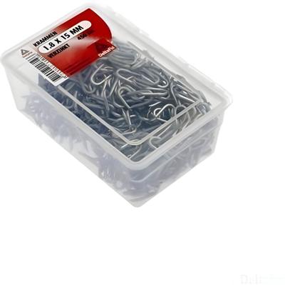 Krammen 1.8 15mm verz 450gr - Deltafix