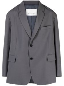 The Frankie Shop blazer ample à simple boutonnage - Gris