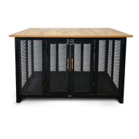 Topmast Luxe Hondenbench Grandes - 121 X 74 X 81 CM Topmast Luxe Hondenbench Grandes - 121 X 74 X 81 CM