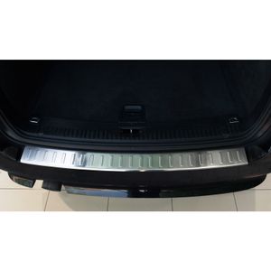 RVS Bumper beschermer passend voor BMW 5-serie E61 Touring 2007-2010 'Ribs' AV235737