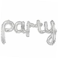 Party ballon Zilver (40CM)