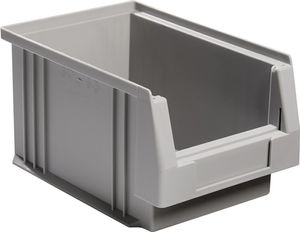 LA-KA-PE Magazijnbak | L230xB150xH125 mm | PP grijs | 25 stuks - 01750 02 05 01750 02 05