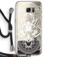 Oh Deer: Samsung Galaxy S7 Edge Transparant Hoesje met koord