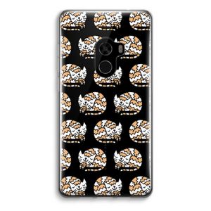 Slapende poes: Xiaomi Mi Mix 2 Transparant Hoesje