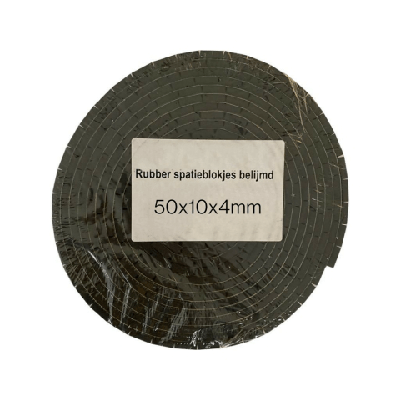 Köhler Woodcap Neopreen blokjes zelfklevend 500st - 50x10x4mm