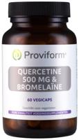 Proviform Quercetine 500mg & bromelaine 60 Vegetarische capsules