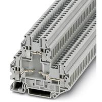 Phoenix Contact 3046757 Doorgangsserieklem 5.2 mm Schroeven Grijs 50 stuk(s)