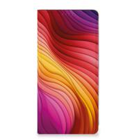 Bookcase Samsung Galaxy A35 Watercolor Tiger - thumbnail