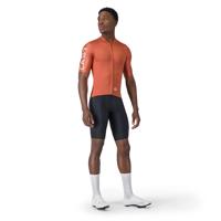 Castelli entrata apex jersey paprika/silver moon heren