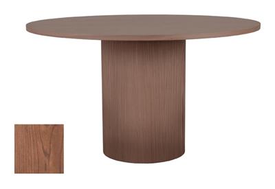 LABEL51 Ronde Eettafel 'Oliva' Walnoot Eiken, 130cm