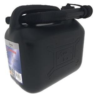 Benson Jerrycan - 5 liter - voor brandstof - zwart - incl. schenktuit