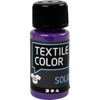 Creativ Company Textile color dekkende textielverf - paars, 50ml