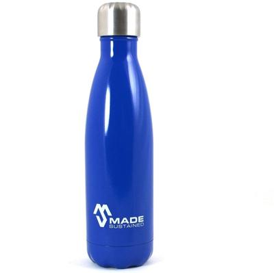 Made Sustained Knight Bottle RVS - 500 ml - Cobalt Blue