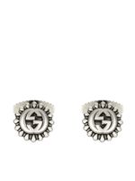 Gucci boutons de manchette en argent sterling à logo GG