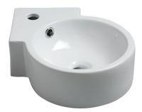 Wiesbaden Atlas hoekfontein 44x27.5x12 wit