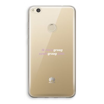 uzelf graag zien: Huawei Ascend P8 Lite (2017) Transparant Hoesje