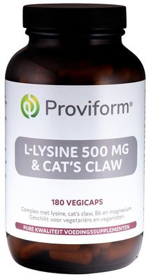 L-Lysine 500mg & cat&apos;s claw